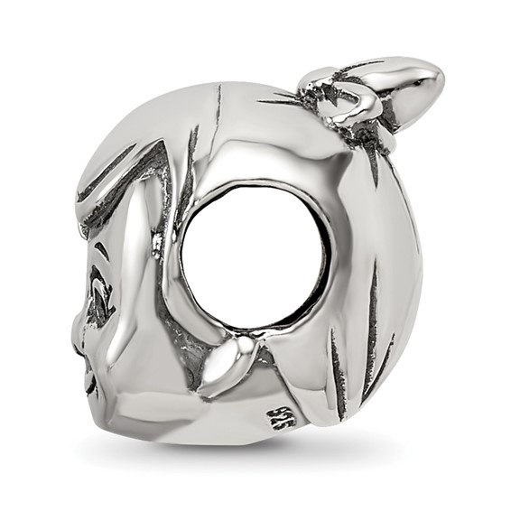 Sterling Silver Reflections Little Girl's Head Bead