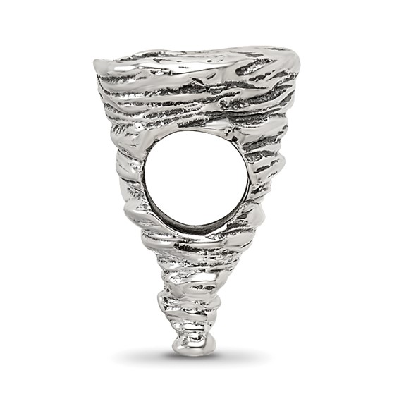 Sterling Silver Reflections Tornado Bead