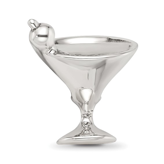 Sterling Silver Reflections Martini Bead