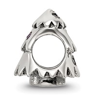Sterling Silver Reflections CZ Christmas Tree Bead view 2