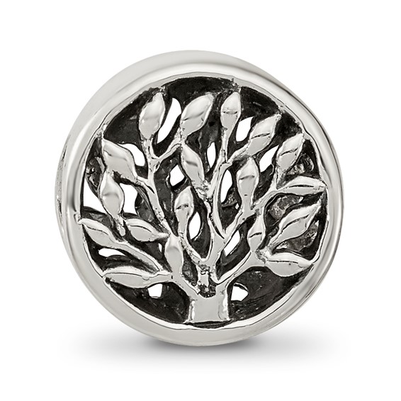 Sterling Silver Reflections Tree Bead