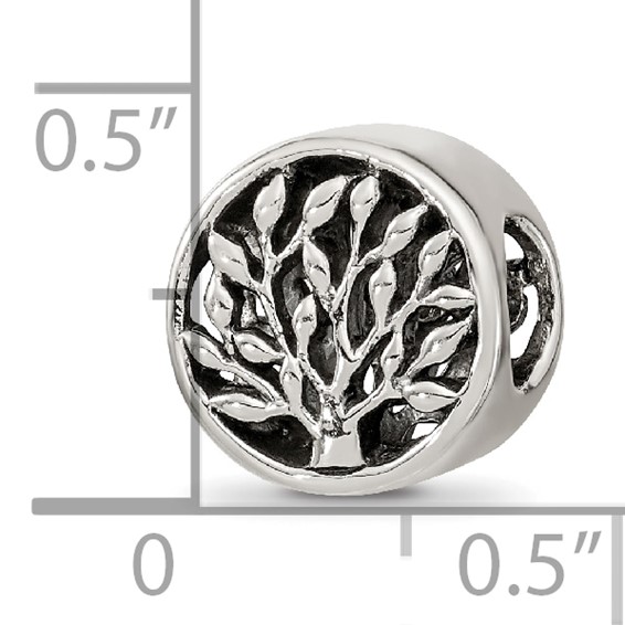Sterling Silver Reflections Tree Bead