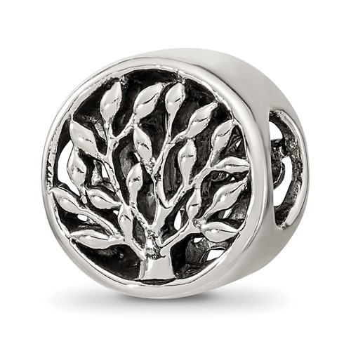 Sterling Silver Reflections Tree Bead
