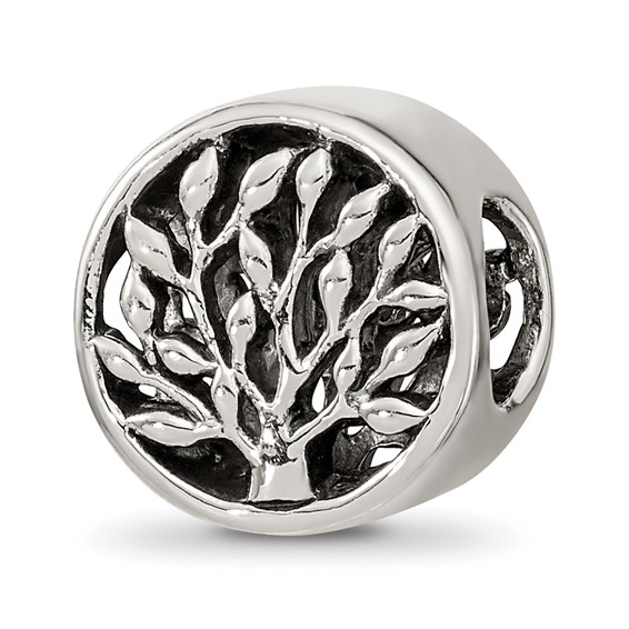 Sterling Silver Reflections Tree Bead