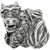 Sterling Silver Reflections Dragon Bead view 3