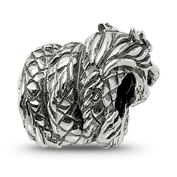 Sterling Silver Reflections Dragon Bead
