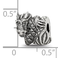 Sterling Silver Reflections Dragon Bead view 4