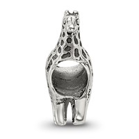 Sterling Silver Reflections Giraffe Bead view 2