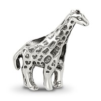 Sterling Silver Reflections Giraffe Bead view 5