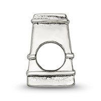 Sterling Silver Reflections Eiffel Tower Bead view 2