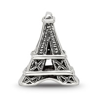 Sterling Silver Reflections Eiffel Tower Bead view 4