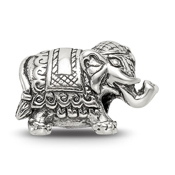 Sterling Silver Reflections Elephant Bead