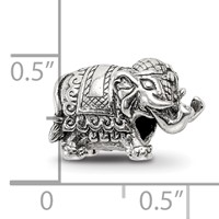 Sterling Silver Reflections Elephant Bead view 3