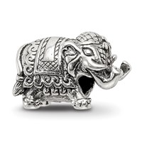Sterling Silver Reflections Elephant Bead view 1