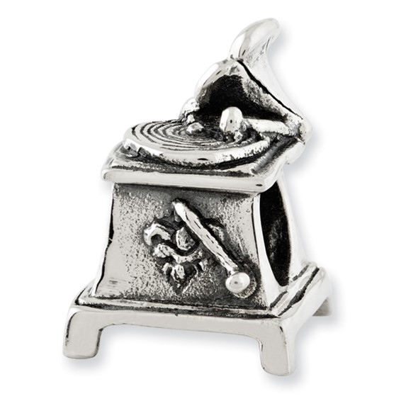 Sterling Silver Reflections Phonograph Bead
