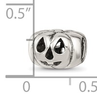 Sterling Silver Reflections Jack O Lantern Bead view 5