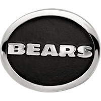 Sterling Silver LogoArt Enameled Chicago Bears Nfl Bead view 4