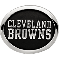 Sterling Silver LogoArt Enameled Cleveland Browns Nfl Bead view 4