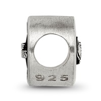 Sterling Silver LogoArt Enameled Seattle Seahawks Nfl Bead view 2