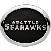 Sterling Silver LogoArt Enameled Seattle Seahawks Nfl Bead view 4