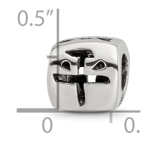 Sterling Silver Reflections Chinese Peace Bead