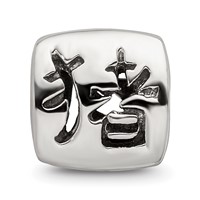 Sterling Silver Reflections Chinese Good Luck Bead view 5