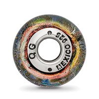 Sterling Silver Reflections Cabo Dichroic Glass Bead view 2