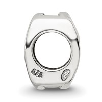 Sterling Silver Reflections Om Symbol Bead view 2
