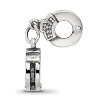 Sterling Silver Reflections Handcuffs Bead view 4