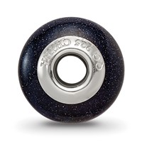 Sterling Silver Reflections Blue Sand Stone Bead view 2