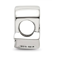 Sterling Silver Adoption Symbol Bead view 2