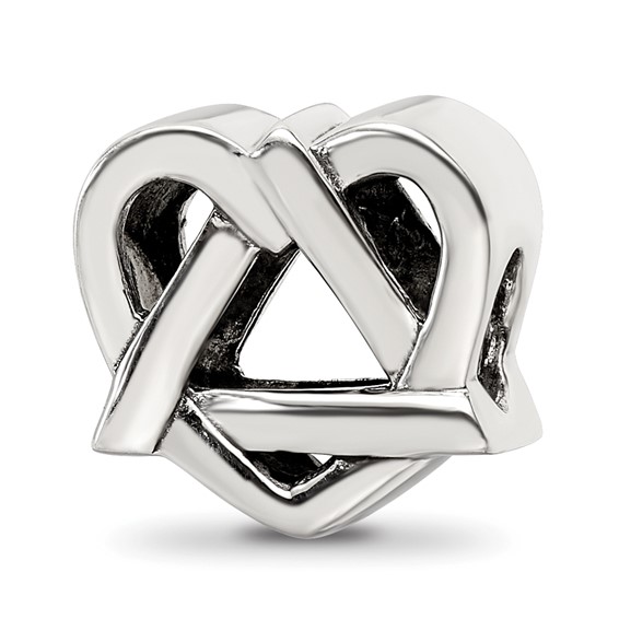 Sterling Silver Adoption Symbol Bead