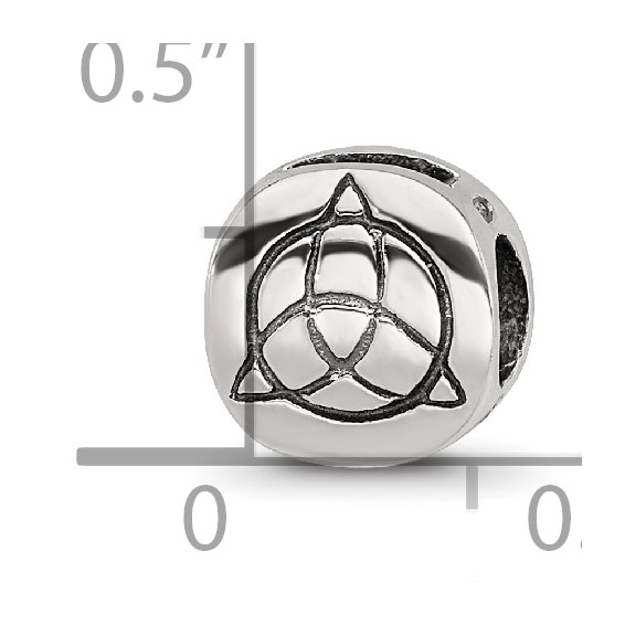 Sterling Silver Reflections Celtic Trinity Bead