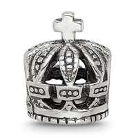 Sterling Silver Reflections Crown Bead view 3