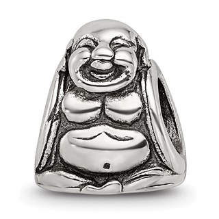 Sterling Silver Reflections Buddha Bead