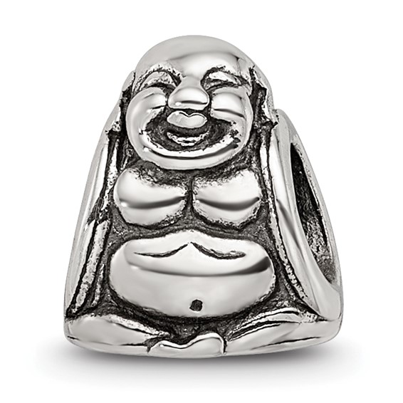 Sterling Silver Reflections Buddha Bead