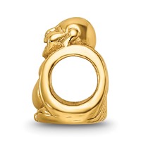 Sterling Silver Gold-plated Reflections Buddha Bead view 2