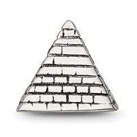 Sterling Silver Reflections Pyramid Bead view 3