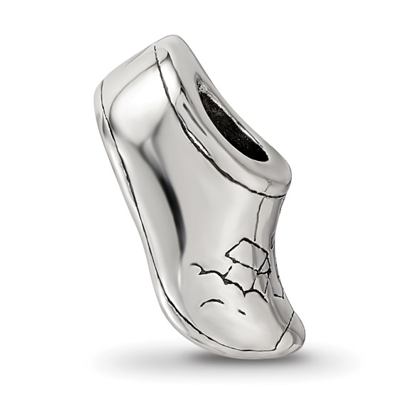 Sterling Silver Reflections Holland Shoe Bead
