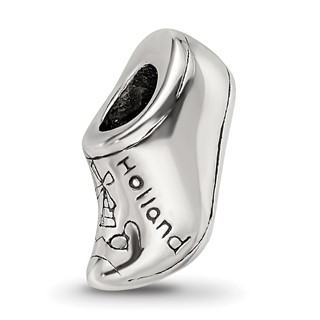 Sterling Silver Reflections Holland Shoe Bead