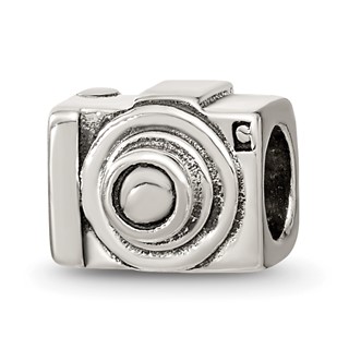 Sterling Silver Reflections Camera Bead