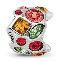 Sterling Silver Reflections Crystal Bead view 5