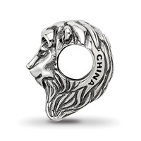 Sterling Silver Reflections Lion Bead view 2