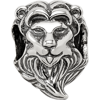Sterling Silver Reflections Lion Bead view 3