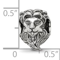 Sterling Silver Reflections Lion Bead view 4