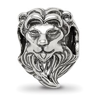 Sterling Silver Reflections Lion Bead view 1