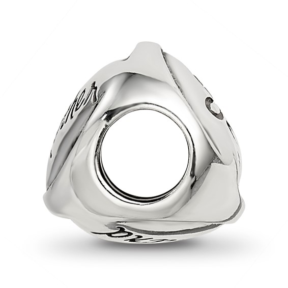 Sterling Silver Reflections My Mother My Friend Trilogy Bead