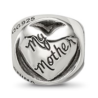 Sterling Silver Reflections My Mother My Friend Trilogy Bead view 3