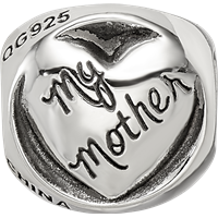 Sterling Silver Reflections My Mother My Friend Trilogy Bead view 4