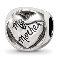 Sterling Silver Reflections My Mother My Friend Trilogy Bead view 1